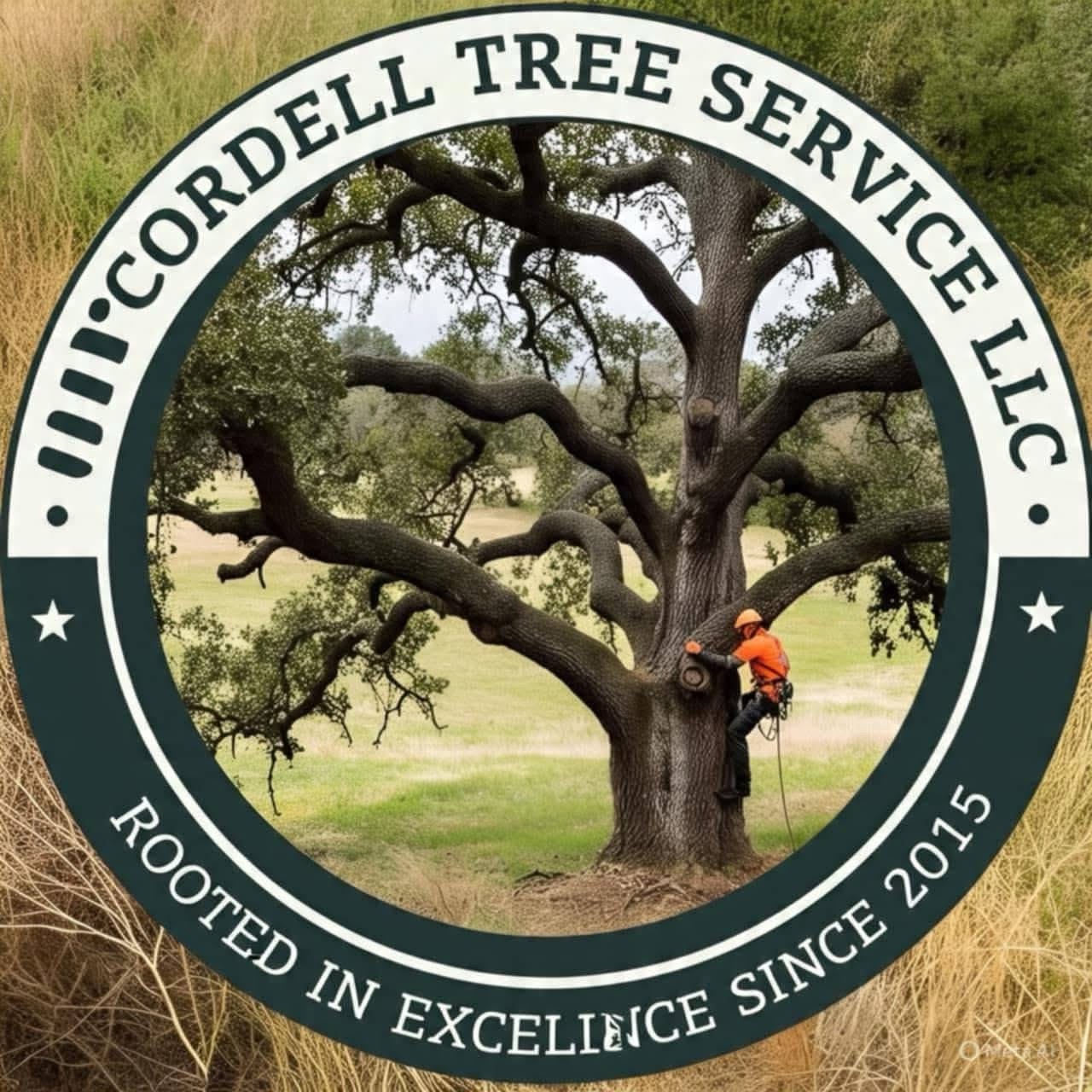 Employee In Large Tree